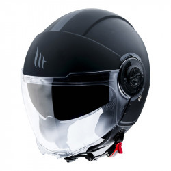 MT Helmets - VIALE [sun visor] - negru mat