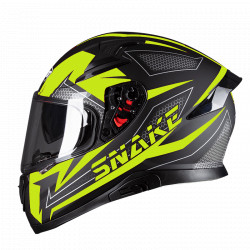 PILOT - SNAKE - NEGRU MAT / GALBEN FLUO