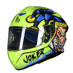 MT Helmets - TARGO PRO JOKER C3 - galben fluo lucios