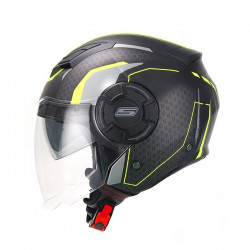 S-LINE - S749 TWISTER - NEGRU/GRI/GALBEN