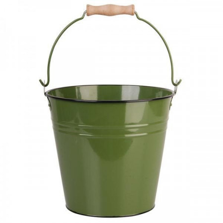 Galeata din metal verde