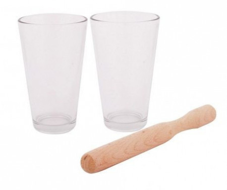 Set doua pahare si pistil Mojito