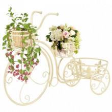 Suport de plante model bicicleta, stil vintage, metal