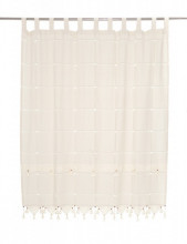 PR001 100*150cm Perdea de bucatarie din bumbac cu dantela