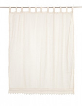 PR028 140*100cm Perdea de bucatarie din bumbac cu dantela