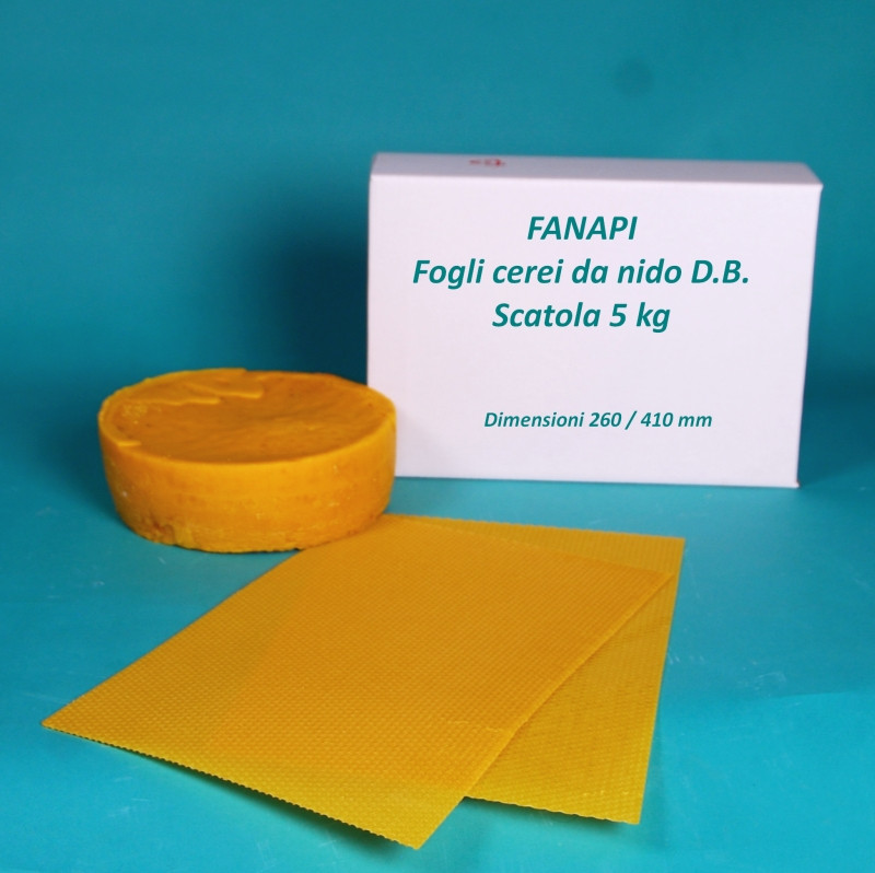 Fogli Cera Per Api Apistore - Dadant Blatt Da 100g, Confezione Da 5kg, Made In Italy - Foto 11