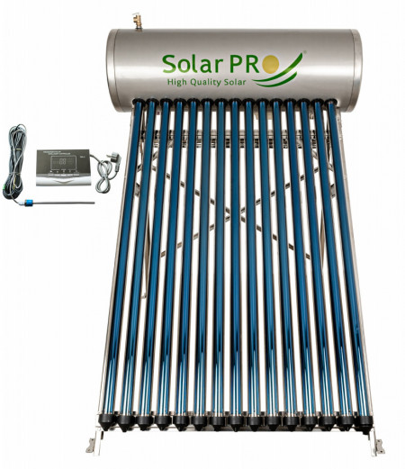 Panou Solar Presurizat 150 litri INOX + Controler solar TNC-2