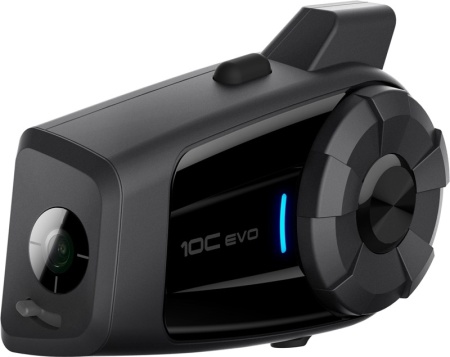 SENA 10C EVO Bluetooth kommunikációs rendszer integrált 4K kamerával és HD hangszórókkal