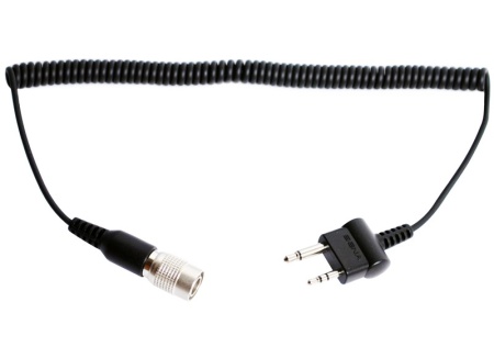 Kábel SR10 és ICOM, Midland vagy COBRA PMR rádiókhoz (iker, egyenes csatlakozós)