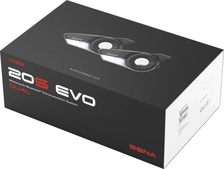 SENA 20S EVO DUPLA SZETT Bluetooth kommunikációs szett HD hangszórókkal