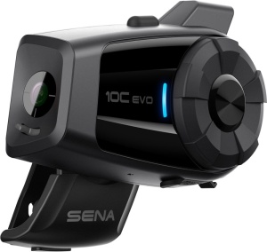 SENA 10C EVO Bluetooth kommunikációs rendszer integrált 4K kamerával és HD hangszórókkal