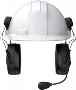 TUFFTALK-Lite zajvédős Bluetooth kommunikációs szett munkavédelmi sisakra