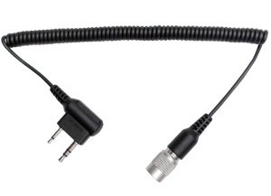 Kábel SR10 és Kenwood PMR rádiókhoz (iker csatlakozós)