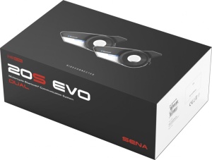 SENA 20S EVO DUPLA SZETT Bluetooth kommunikációs szett HD hangszórókkal