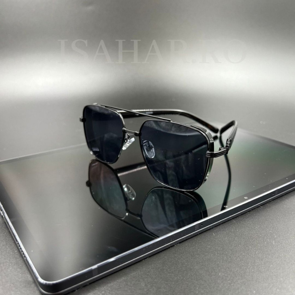 Ochelari de soare, negri, protecti UV, cod 1071, ISAHAR