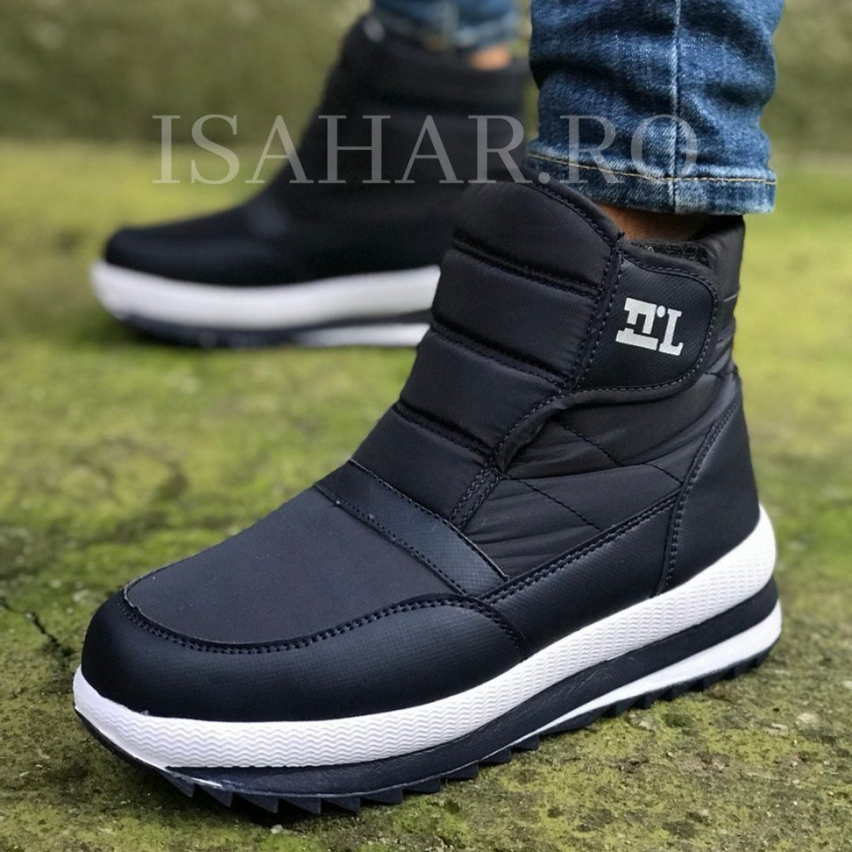 Ghete barbati, imblanite, premium SKI, calduroase, usoare si elegante, ISAHAR