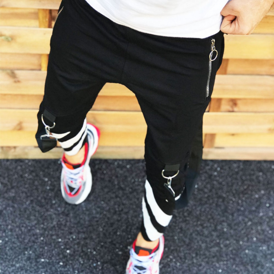 Pantaloni barbati conici, potriviti pentru drumetie, croiala slim fit, ISAHAR