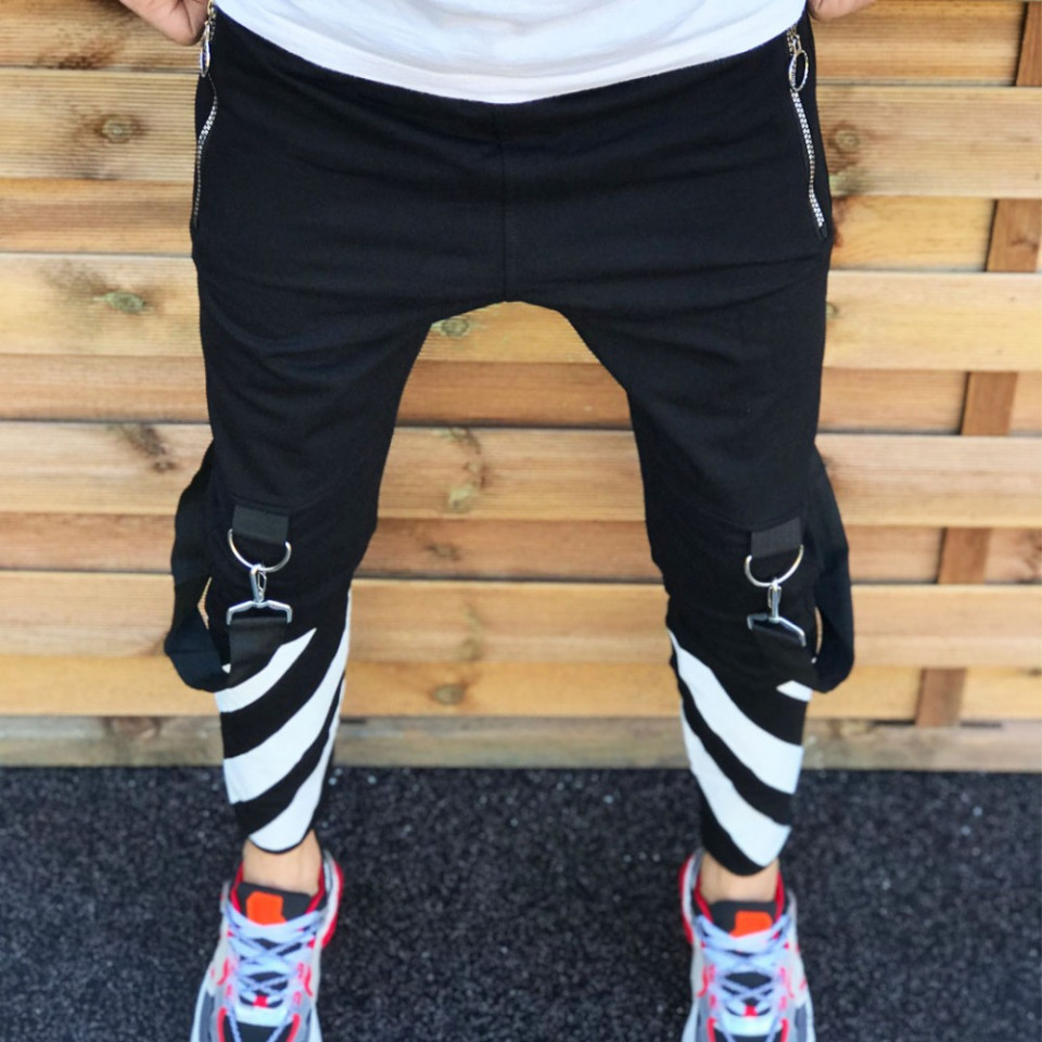 Pantaloni barbati conici, potriviti pentru drumetie, croiala slim fit, ISAHAR