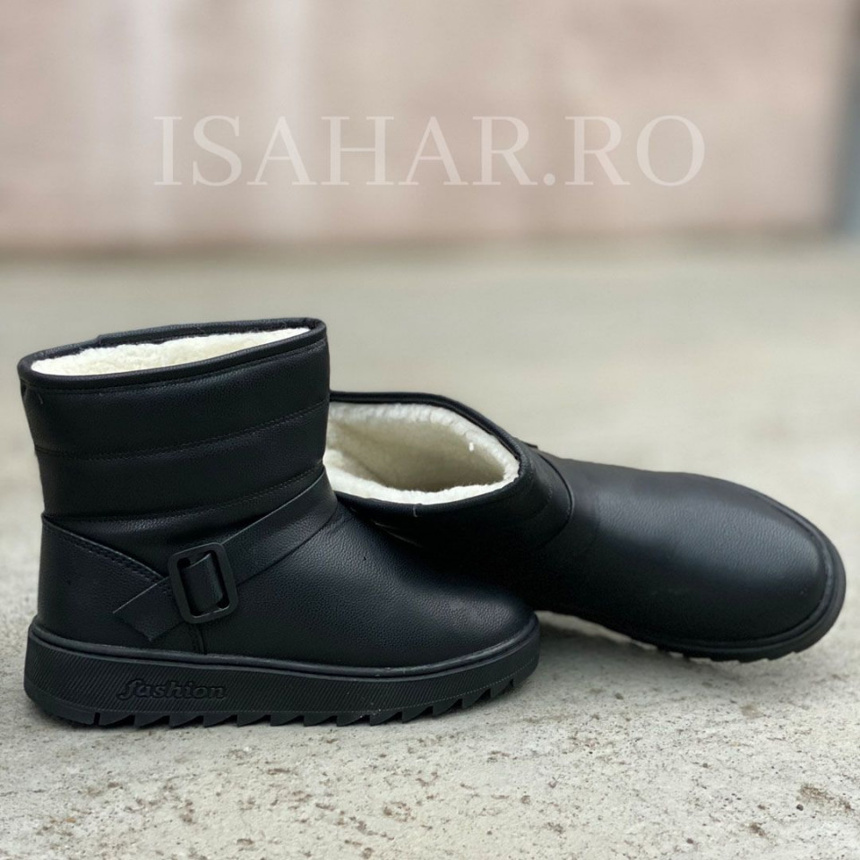 Ghete barbati, imblanite, model premium SKI, calduroase, usoare si elegante, ISAHAR