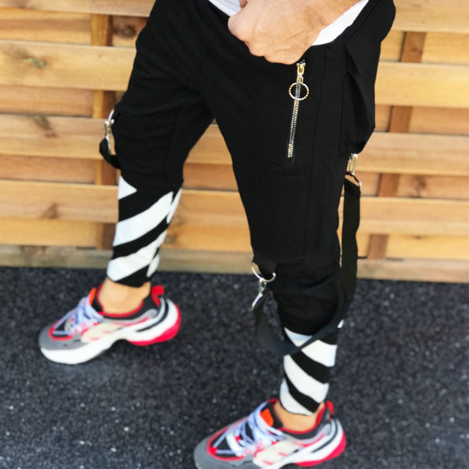 Pantaloni barbati conici, potriviti pentru drumetie, croiala slim fit, ISAHAR