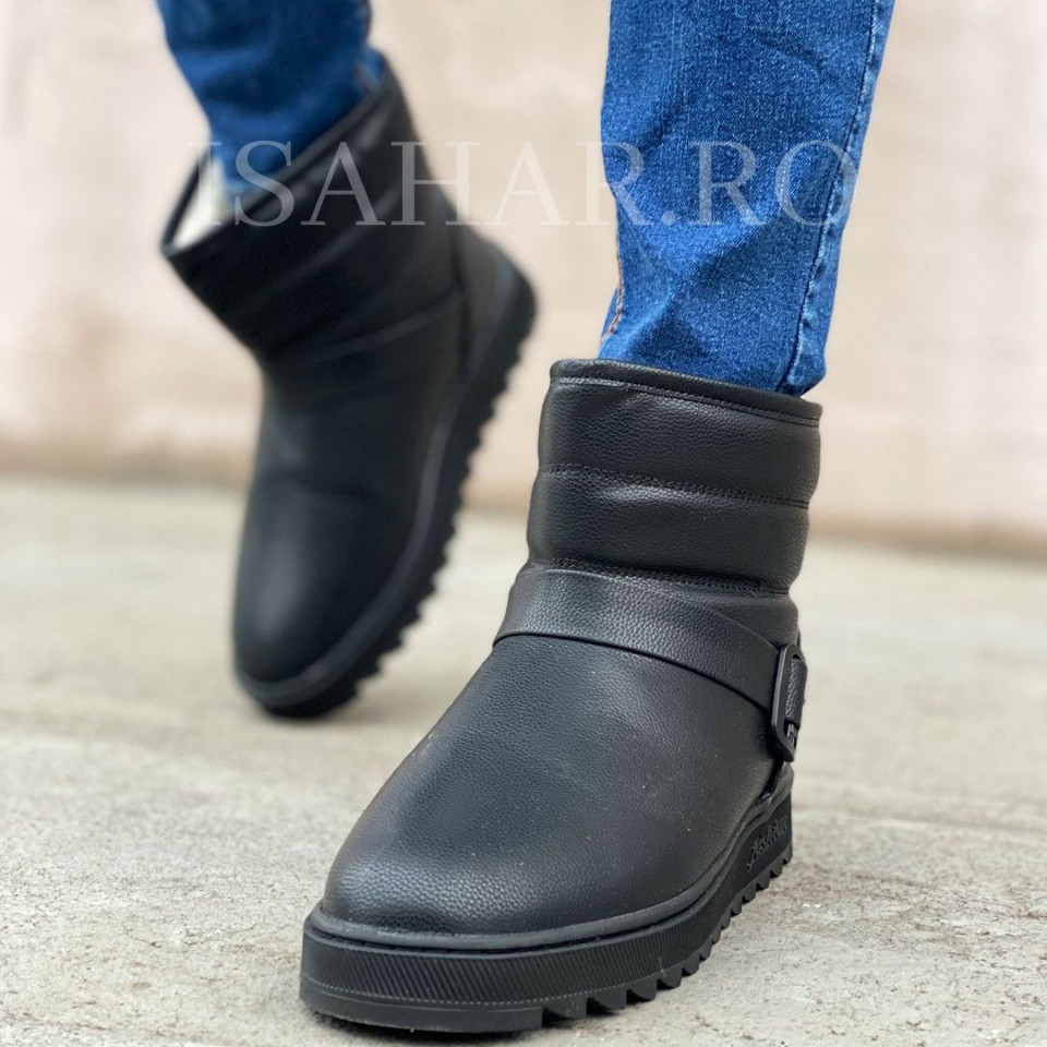 Ghete barbati, imblanite, model premium SKI, calduroase, usoare si elegante, ISAHAR
