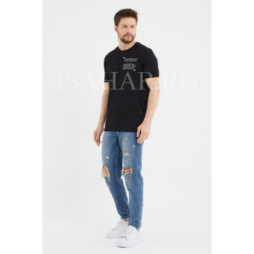 Tricou barbati , model BREEZY premium, croiala slim, ISAHAR