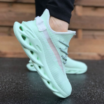 Pantofi sport barbati, menta, comozi, usori, cu siret, ideali pentru alergat
