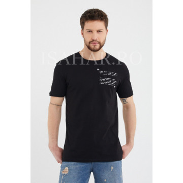 Tricou barbati , model BREEZY premium, croiala slim, ISAHAR