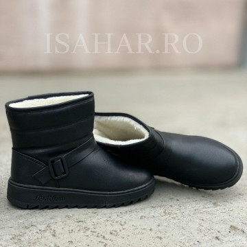 Ghete barbati, imblanite, model premium SKI, calduroase, usoare si elegante, ISAHAR