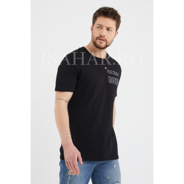 Tricou barbati , model BREEZY premium, croiala slim, ISAHAR