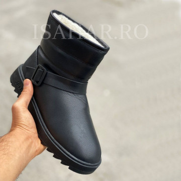Ghete barbati, imblanite, model premium SKI, calduroase, usoare si elegante, ISAHAR