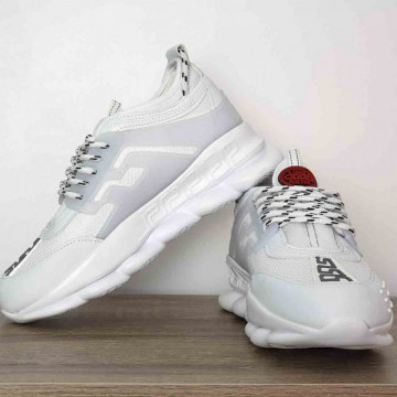 Pantofi sport albi, talpa usoara spuma, foarte confortabili, model premium, ISAHAR