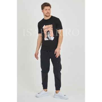 Tricou barbati model BREEZY, casual, din bumbac premium, model super cool, Isahar