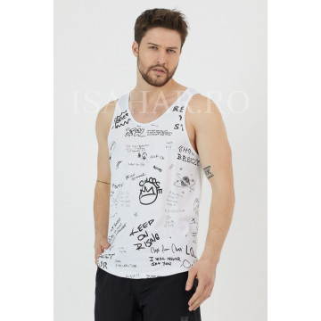 Maiou barbati, BREEZY, material premium, imprimeu tex , ISAHAR
