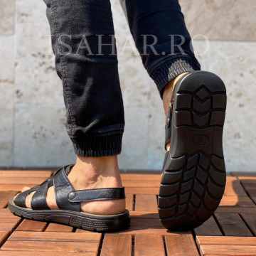 Sandale barbati, model elegant, usoare si confortabile, ISAHAR