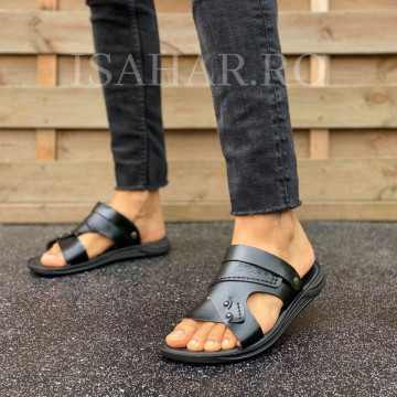 Sandale barbati, usoare si comode, model casual, ISAHAR