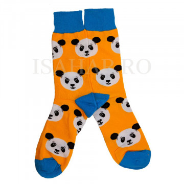 Sosete barbati, model panda din bumbac, ISAHAR