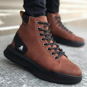 Ghete barbati model NOU cu siret, premium SKI, cusute, interior calduros cu o super captuseala, Isahar