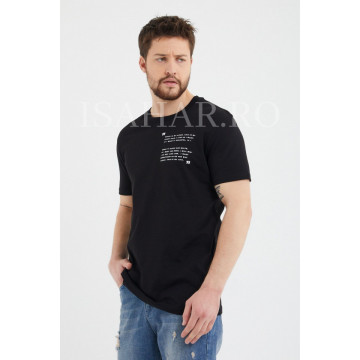 Tricou barbati , model BREEZY premium, croiala slim, ISAHAR