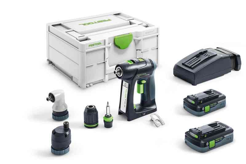 Festool Masini de gaurit si insurubat cu acumulatori C 18 Li 5,2-Plus