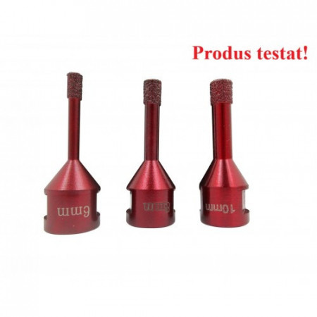 Carota diamantata, umpluta cu ceara, M14, diam. 12mm - 80408.12.W - Premium