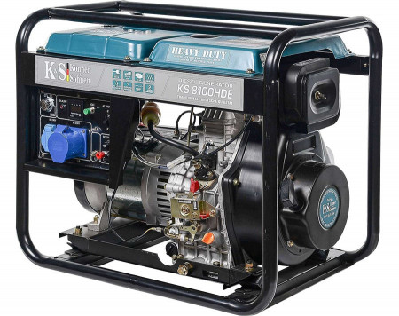 Generator de curent diesel 6.5 kW, KS 8100DE-HD - Konner and Sohnen