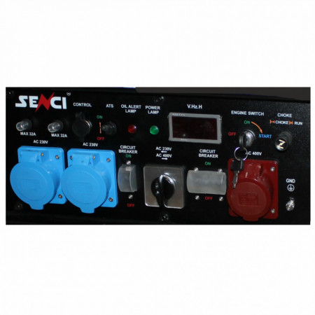 Generator de curent trifazat Senci SC13000TEQ-EVO-ATS Putere max. 11 kW 400V AVR motor benzina