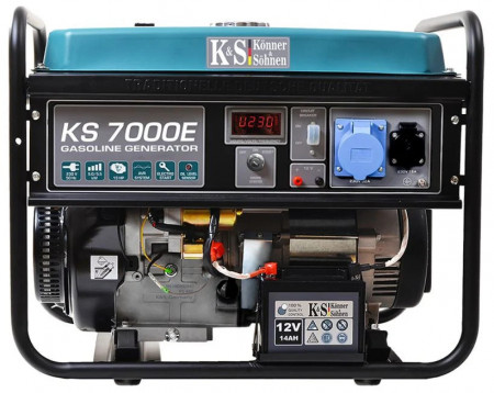 Generator de curent 5.5 kW, KS 7000E - Konner and Sohnen