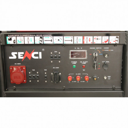 Generator de curent trifazat Senci SC18000TE- (ATS optional)