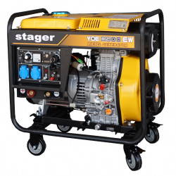 Stager YDE8500EW Generator sudare diesel monofazat, 2kVA curent sudare 200A, pornire la cheie