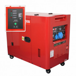 SENCI Generator insonorizat SC10000Q, Putere max. 8 kW, ATS&AVR, motor Diesel