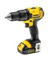 Dewalt DCD730C2 Masina compacta de gaurit/insurubat cu acumulator XR Li-Ion de 14.4V