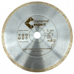 DISC DIAMANTATEXPERT PT. CERAMICA DURA, PORTELAN PT. TERASE GROS 300MM ULTRA PREMIUM - DXWD.DKG.300