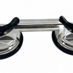 Ventuza dubla profesionala cu corp din Aluminiu - Ø125mm, 90kg - CNO-ALUV2